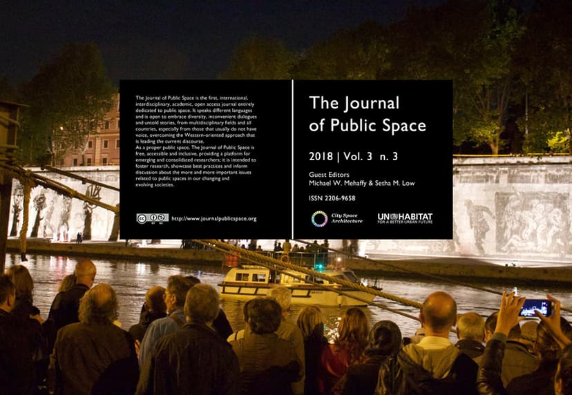 The resurgence of public space: from the Charter of Athens to the New Urban Agenda