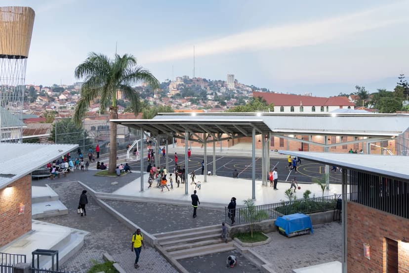 The Multipurpose Playground in Kampala by Francis Kéré
