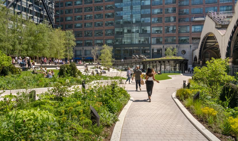 Exchange Square in London by DSDHA
