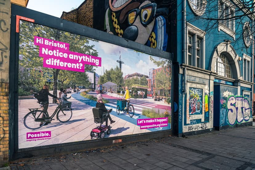 Car Free Visions of four major cities in the UK